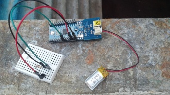 Remote Temperature Sensor with Arduino Fio and XBee